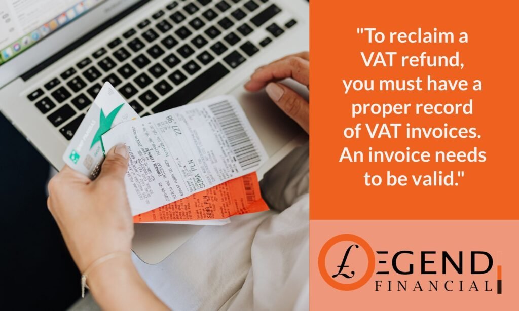 Claiming Back VAT Legend Financial